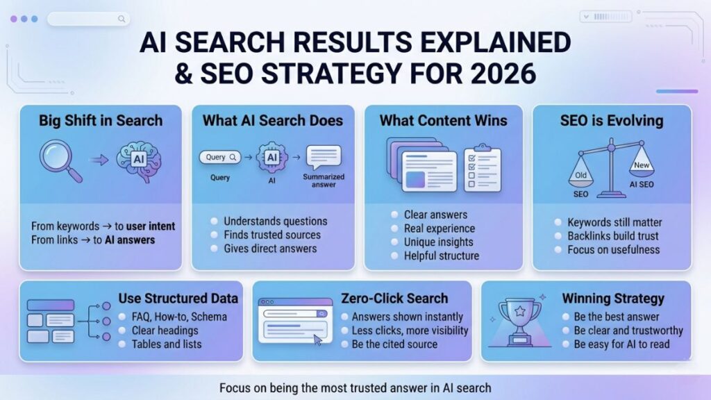 AI Search Results Explained and How to Prepare Your SEO Strategy