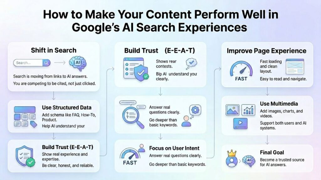 How to Make Your Content Perform Well in Google’s AI Search Experiences