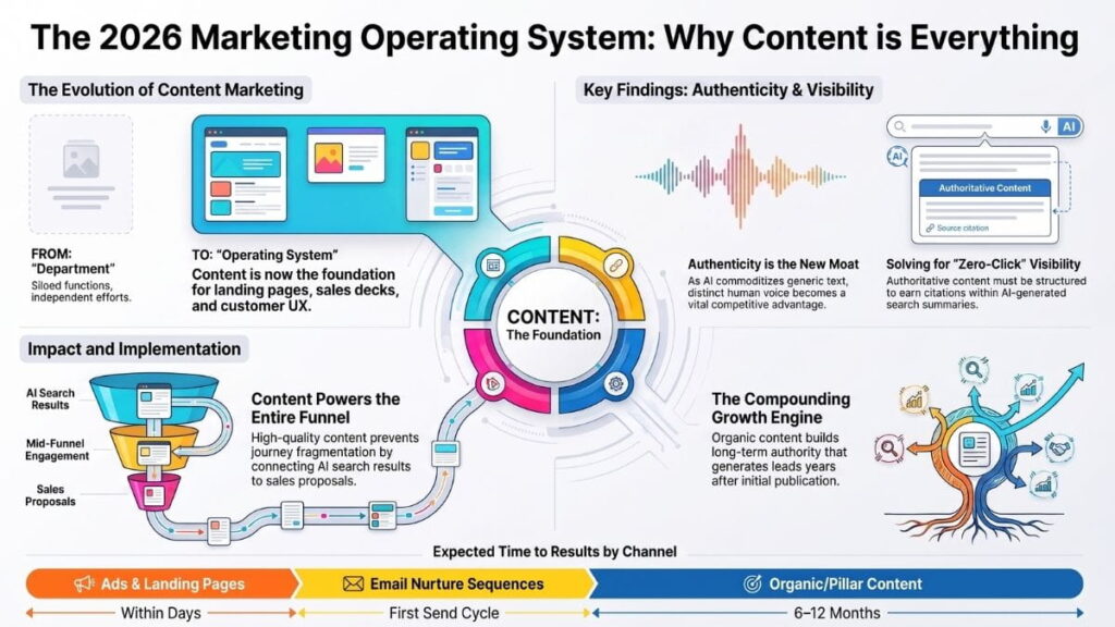 The Content Explosion: Why All Marketing Is Content Marketing in 2026
